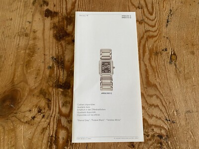 PATEK PHILIPPE Datenblatt 2002 - TWENTY-4 Ref. 4908/200 G 4908/310 G