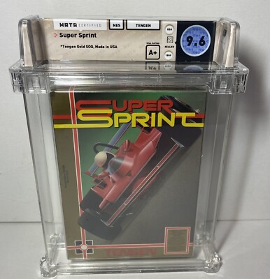 Super Sprint (Nintendo Entertainment System, 1989) NES WATA 9.6A+