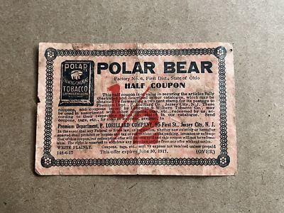 Polar Bear Polar Tobacco 1/2 Coupon