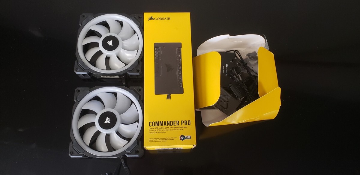 Corsair Fans and Commander Pro, Lighting Node Pro, RGB Hub