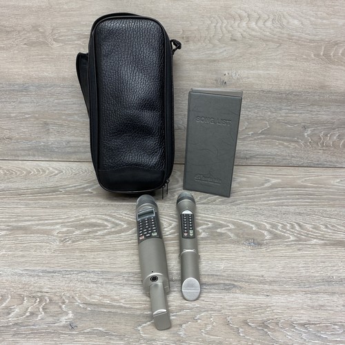 Magic Sing Karaoke Microphones Bag Song Book eBay