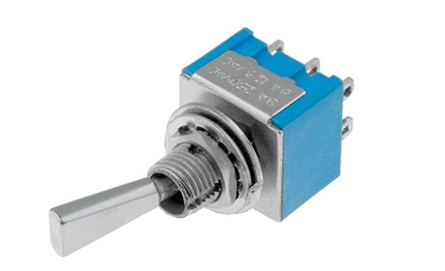 TSM203F1 Switch toggle 3-position DP3T ON-OFF-ON 3A/250VAC ...