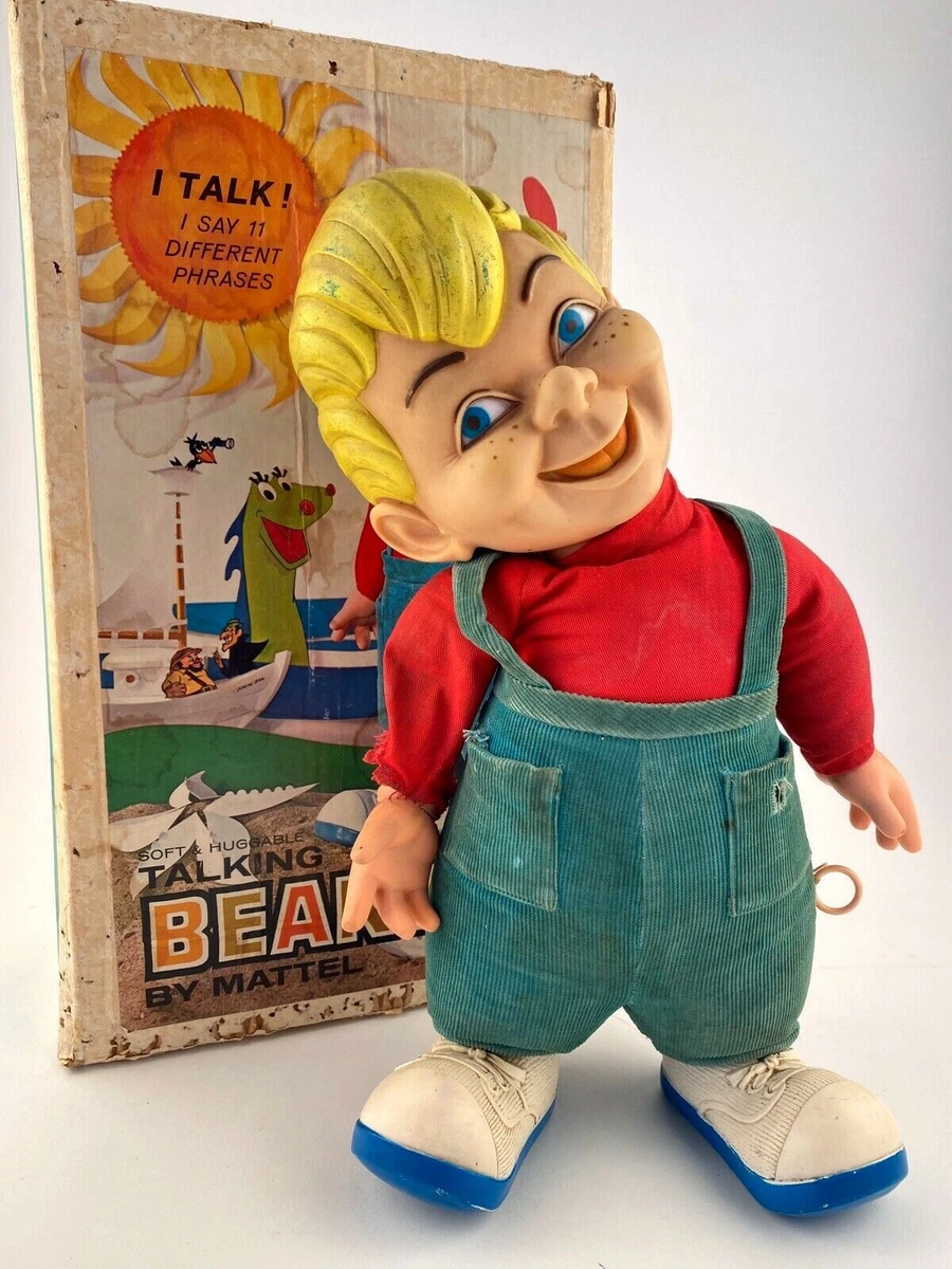 Vintage Mattel Talking Beany Doll Toy