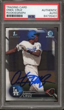 Oneil Cruz 2016 Bowman Chrome Prospects 1st Bowman Baseball Card #BCP204 (PSA/DN