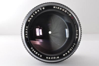 Nikon S Mount Nikkor-P C 10.5cm 105mm f/2.5 MF Telephoto Nikon S Mount Nikkor-P C 10.5cm 105mm f/2.5 MF Telephoto