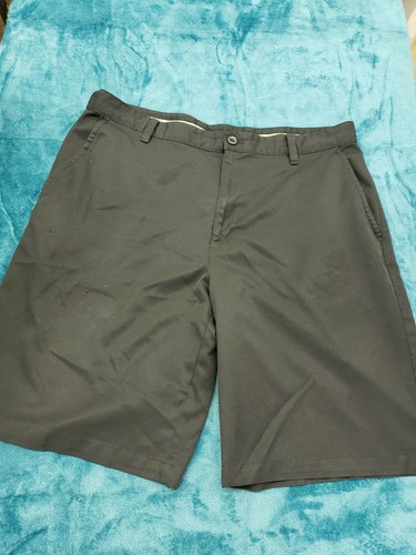 Izod Mens Black Golf Shorts Size 36 