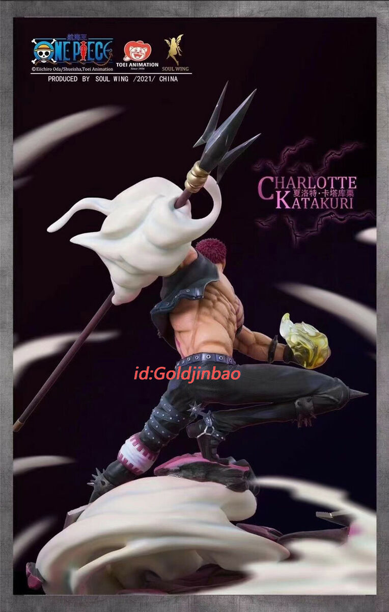 ONE PIECE Charlotte Katakuri Statue Resin Model Palace Figure Painted