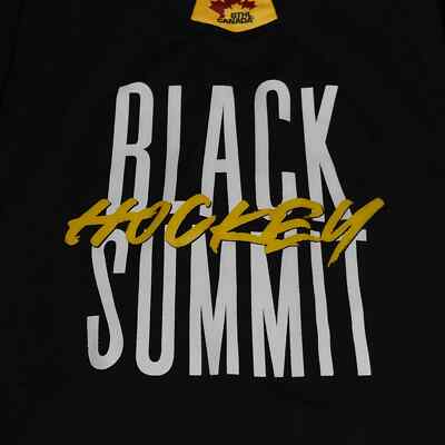 Black Summit Hockey G-SW Pullover Jersey Men's Medium Black Yellow