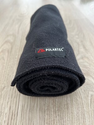Fleece Schal Polartec Schwarz 150 x 24 cm