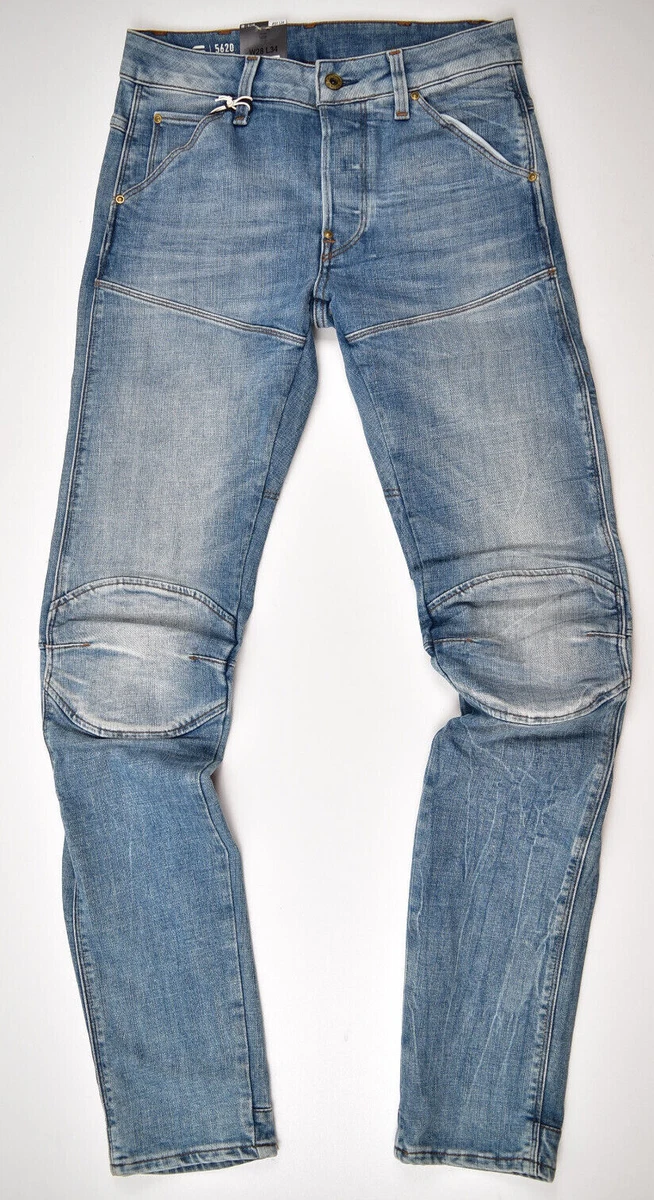 G-Star RAW, Elwood 5620 3D Slim Jeans, W28 L34 Stretch Herrenjeans 