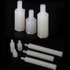 <!--F#f_0-->10Pcs M3 M4 White nylon column Hexagon isolation column Screw support stud<!--F/-->