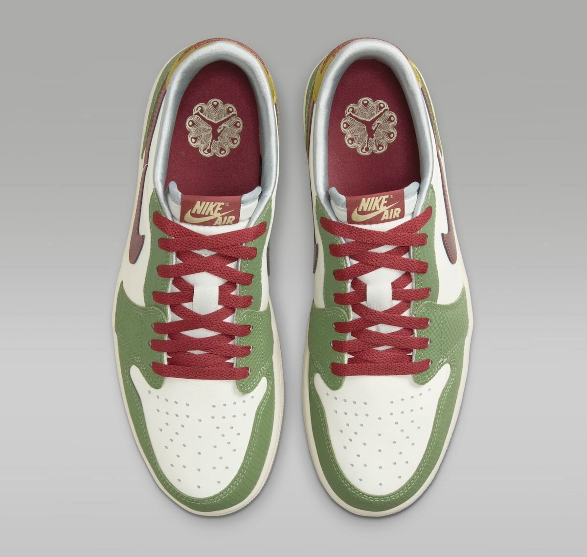 Nike Air Jordan 1 Low OG Chinese New Year of the Dragon Red (Men's