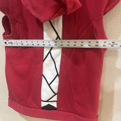 Fortnite Vest Red Pink Zip Up Hooded Size Small S Adult NWOT - Picture 12 of 12