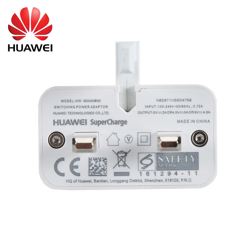 Original Huawei SuperCharge 5A Charging Adapter USB-C P20 P30 Pro