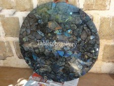 Coffee Table Top Labradorite Stone Kitchen Furniture Home Decor Table Top Custom
