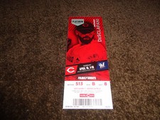 CINCINNATI REDS 2017 TICKET STUB 4/16/17 VS BREWERS~ Sal Romano MLB DEBUT