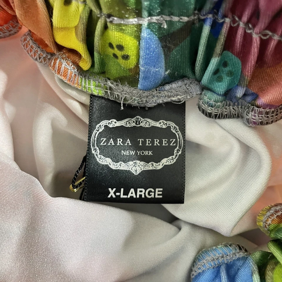 NUEVO CON ETIQUETAS Falda Patinadora Colorida Terez Zara Niñas Patrón de Botones Talla XL Cintura Elástica Foto 3 de 4