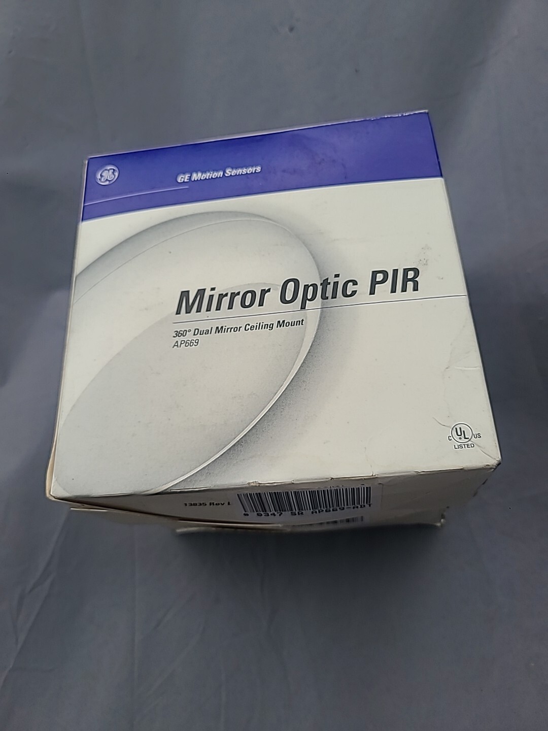 GE Security Mirror Optic PIR 360 Dual Mirror Ceiling Mount AP669 18 ...