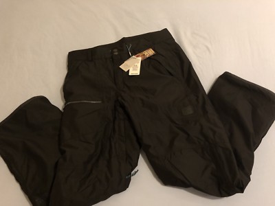 Chiemsee Black Ski / Snowboard Salopettes. New. Size Small. 