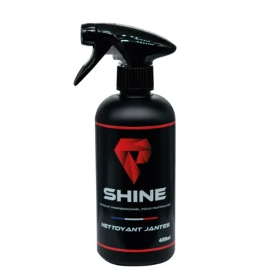 SHINE Nettoyant Jantes HARD - Made In France - Ultra performant - 450ml