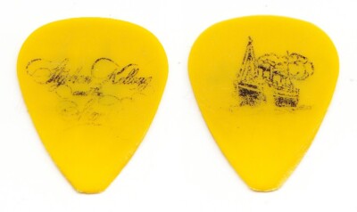 Stephen Kellogg Und Die Sixers Konzertbenutzter Gelber Tour Gitarrenplektrum