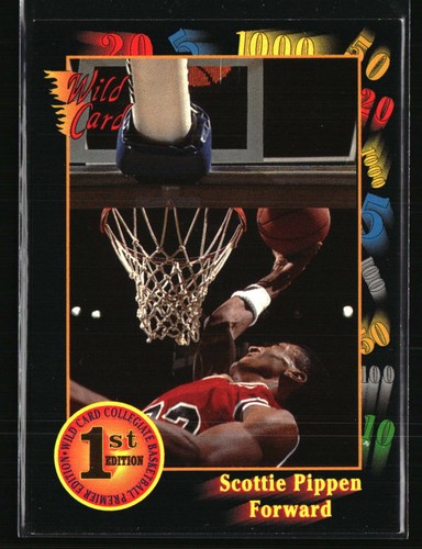 Scottie Pippen #83 1991 Wild Card card
