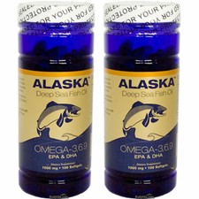 2 x NCB Omega 3-6-9 Flaxseed Oil 100 Softgels Heart Health