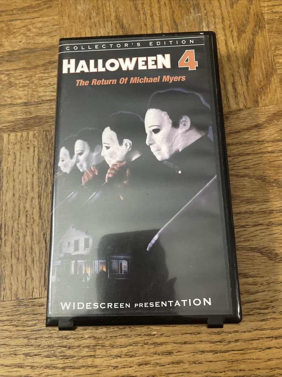 Halloween 4 VHS 13131049831| eBay