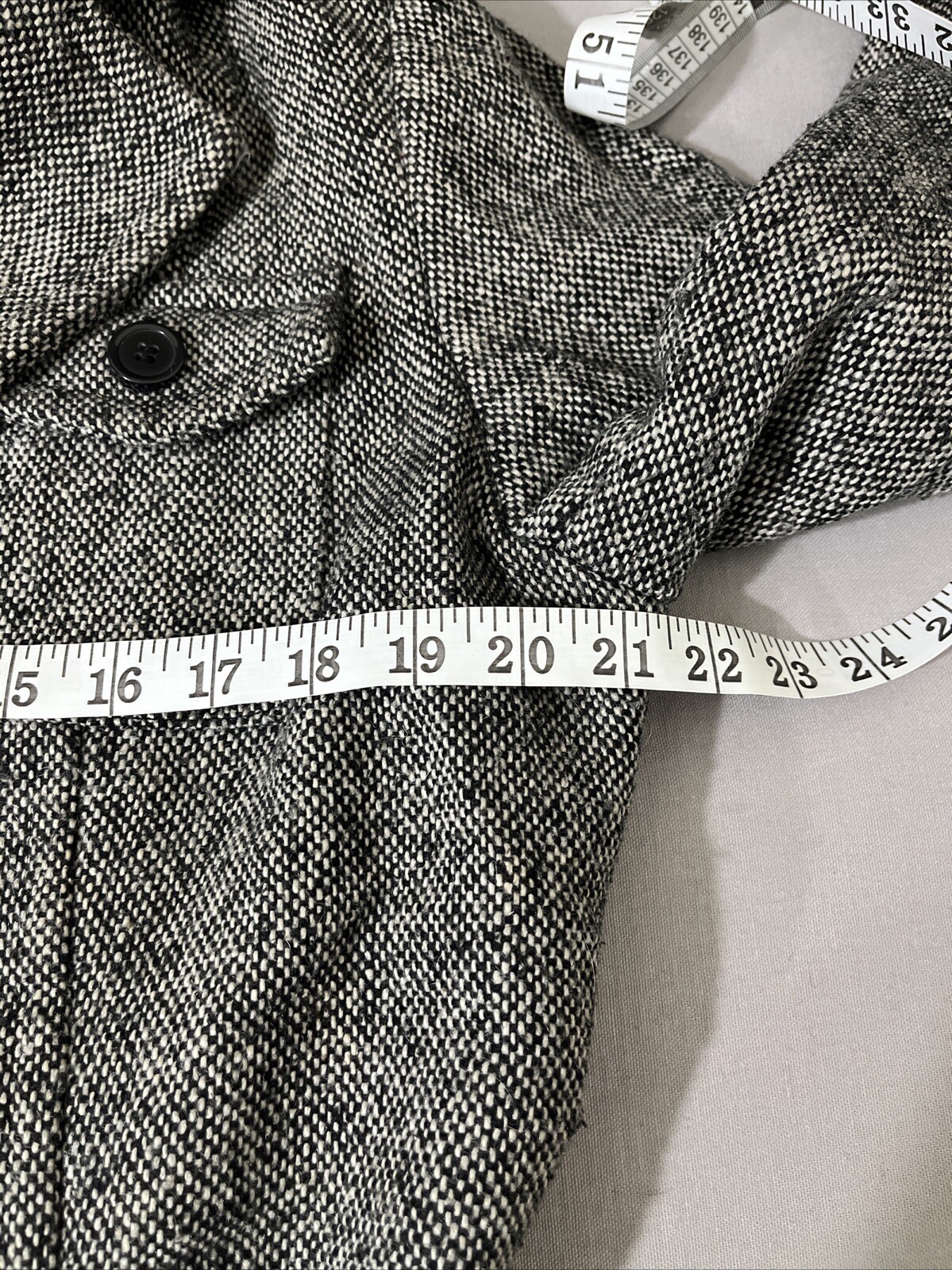 Donnybrook Authentic Outerwear Black White Belted… - image 12