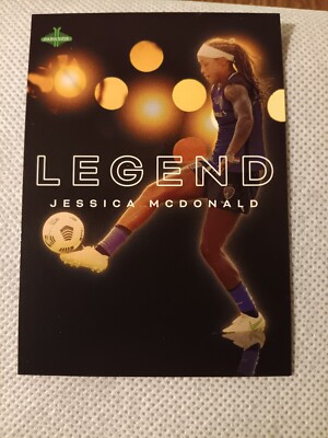 2021 JESSICA MCDONALD PARKSIDE NSWL  SOCCER LEGEND CARD #L7 THE COURAGE