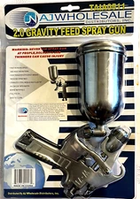 Gravity Feed 2.0 mm Air Spray Gun 400cc Automotive Painting Tools Air Compressor