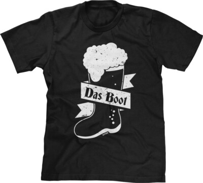 Das Boot Oktoberfest Beer Festival Fest Mug Party Prost German Cheers Mens Tee