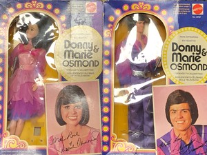 donny and marie osmond dolls