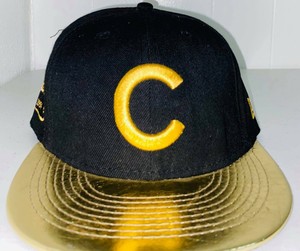black and gold cubs hat