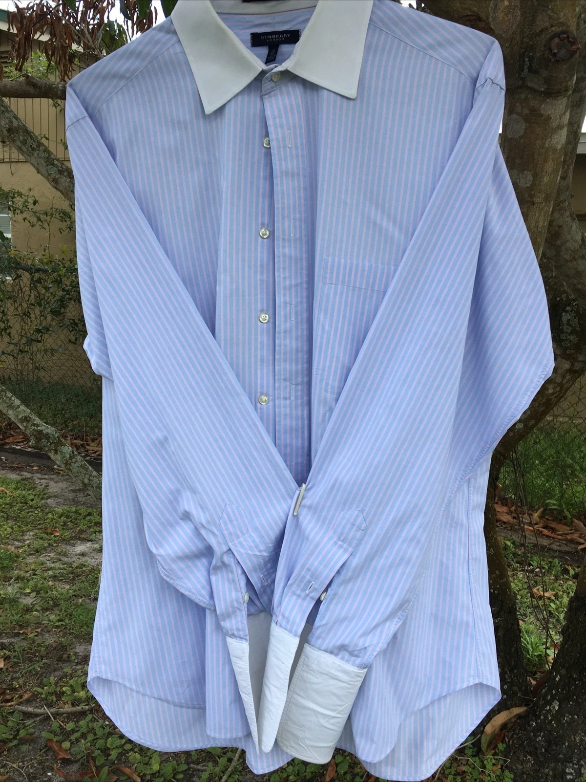 CAMICIA UOMO BURBERRY LONDON. TAGLIA 16 35