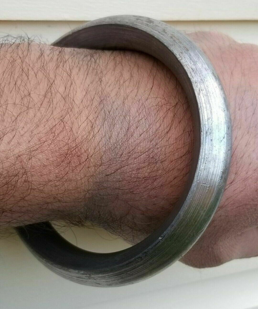 Sarbloh kara smooth round sikh singh kaur punjabi khalsa kada iron