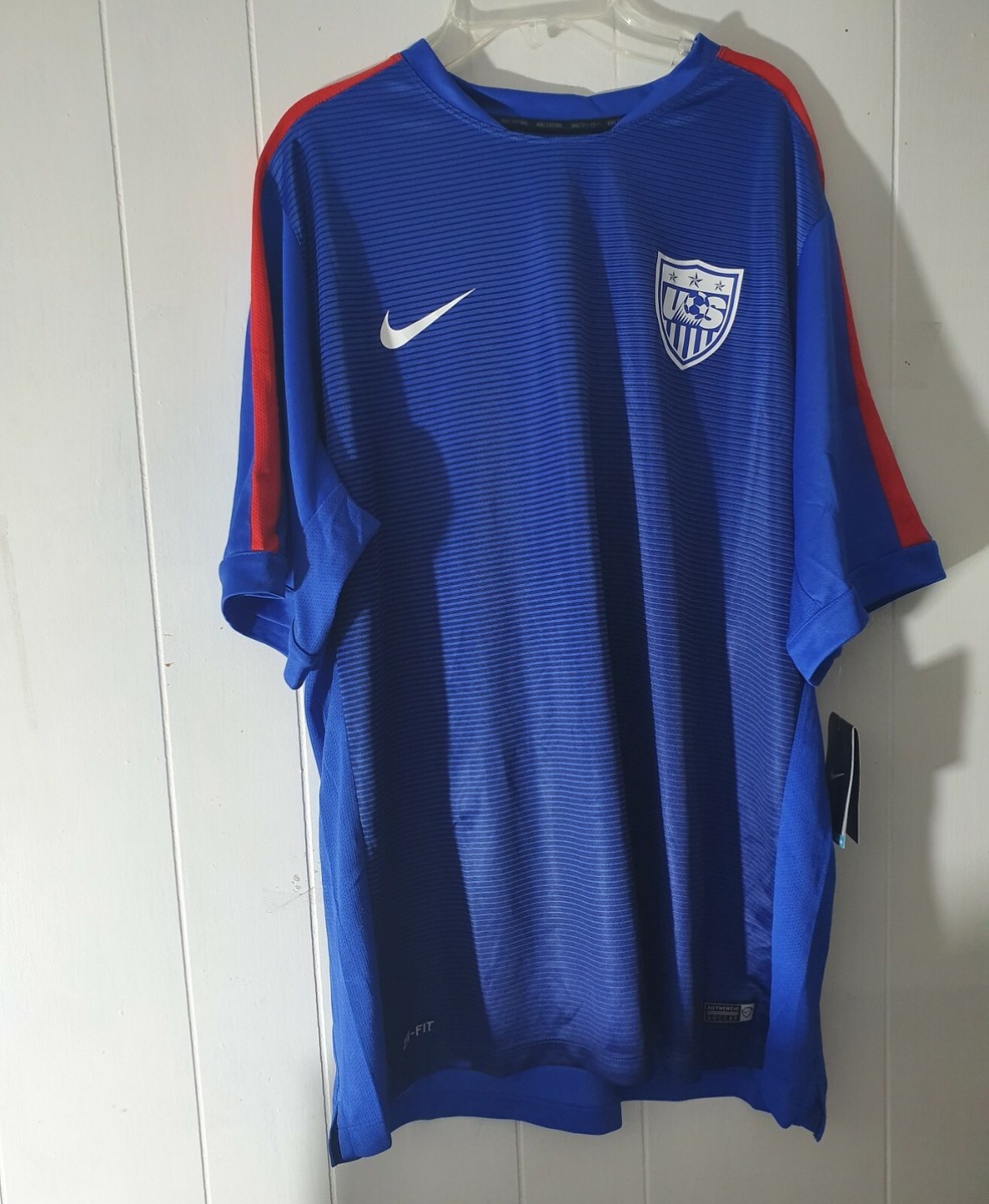 Nike USA MNT Soccer Home Jersey Size XL 643862-480 MSRP $90 | eBay