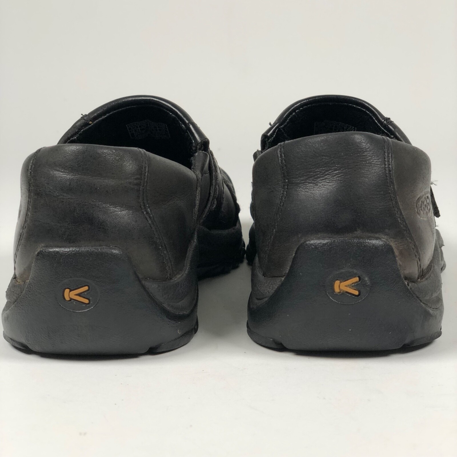 Scarpe da donna Keen Kacill taglia 7 US 37 5 nere in pelle casual slip on outdoor