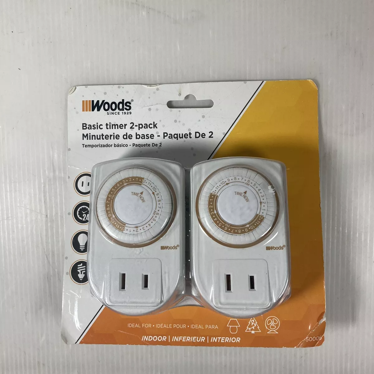 Woods plug in on sale timer