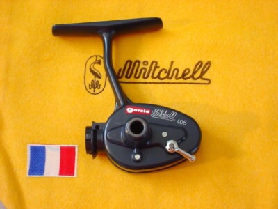 Moulinet Toupie Garcia Mitchell 408 Vintage - Haute Vitesse - Ultra Léger - France