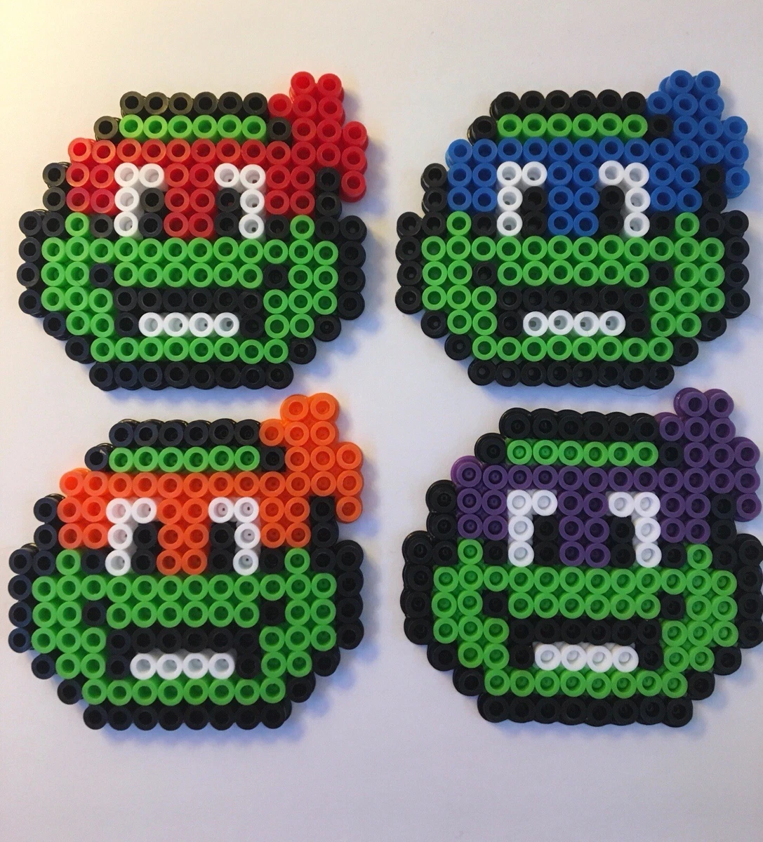 TMNT Handmade With Perler Beads