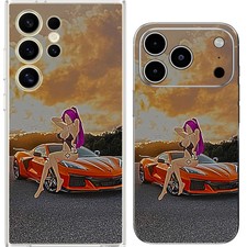 Yoruichi Bleach Ninja Cat JDM Waifu Case Cover Silicone / Shockproof / Magnetic