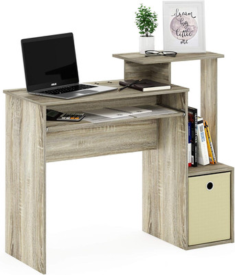 Stylish Sonoma Oak & Ivory Multipurpose Home Office Writing Desk