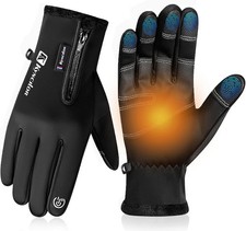 Winter Cold Weather Gloves Waterproof 5-Finger Touchscreen Anti-Slip Work Gloves