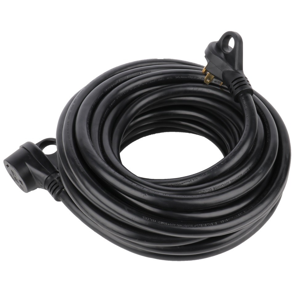 ?50 Ft 30 Amp RV Extension Cord TT-30 Power Supply Cable for Motorhome Camper