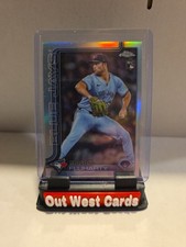 Topps Chrome Update USC161 Mason Fluharty Rookie Refractor Blue Jays MLB