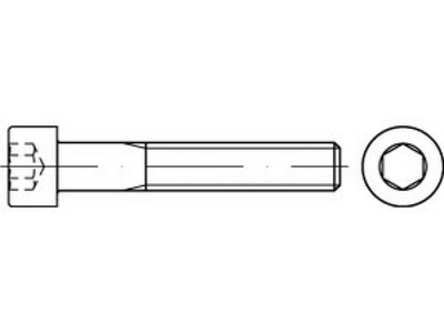 Zylinderschrauben mit Innensechskant DIN 912 8.8 M 56 x 300, CAB FASTENING