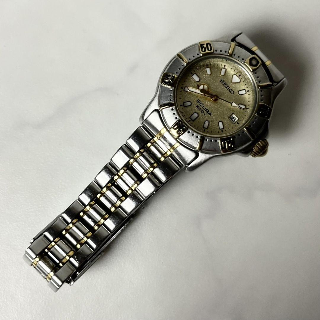 セイコー ダイバーズウォッチ スキューバ200　7N85 0040 SEIKO SCUBA 7N85-0040 200m waterproof wristwatch combination