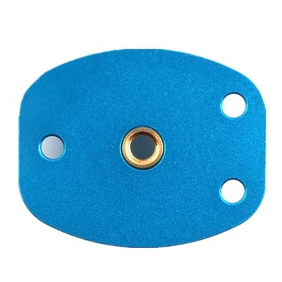 Blue Tripod Head Base Plate Bracket Flat Mount For GoPro Hero 9 8 7 360oner S