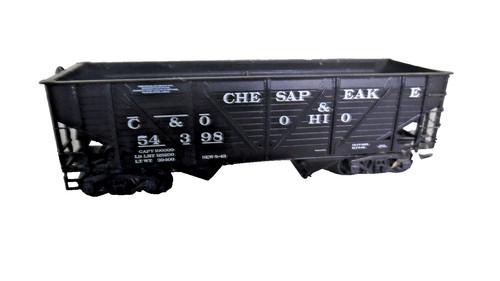 Coche tolva C&O Chesapeake & Ohio 54398 2 bahías usado - acopladores Kadee | Zustand: Used